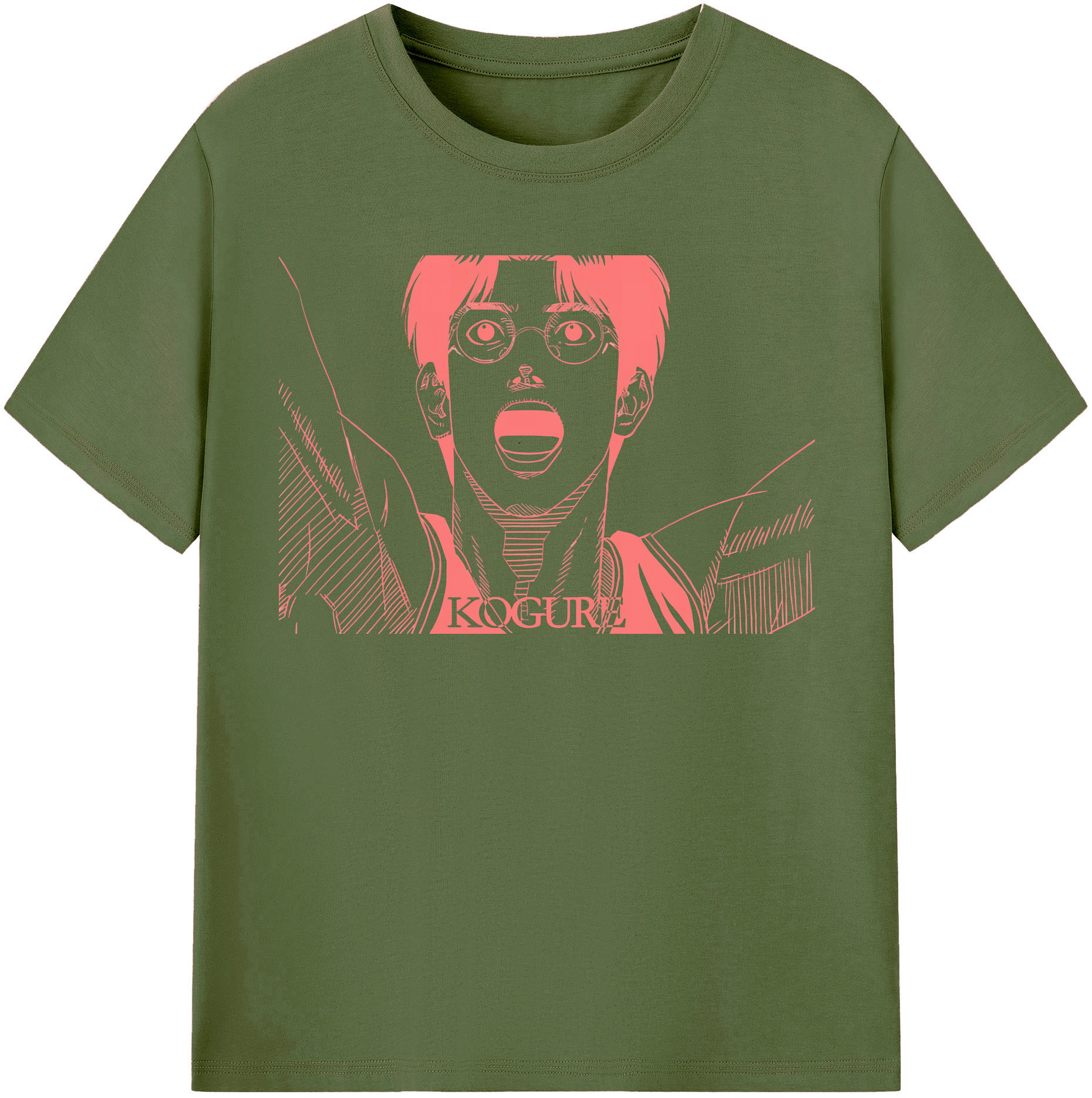 SLAM DUNK／スラムダンク 綿100％半袖Tシャツ（フロントプリント）